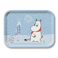 Mumi bakke 27x20 Mumi i sneen